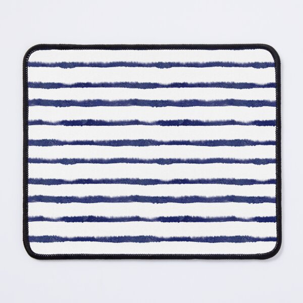 Item preview, Watercolor indigo stripes designed and sold by inkbearblue.