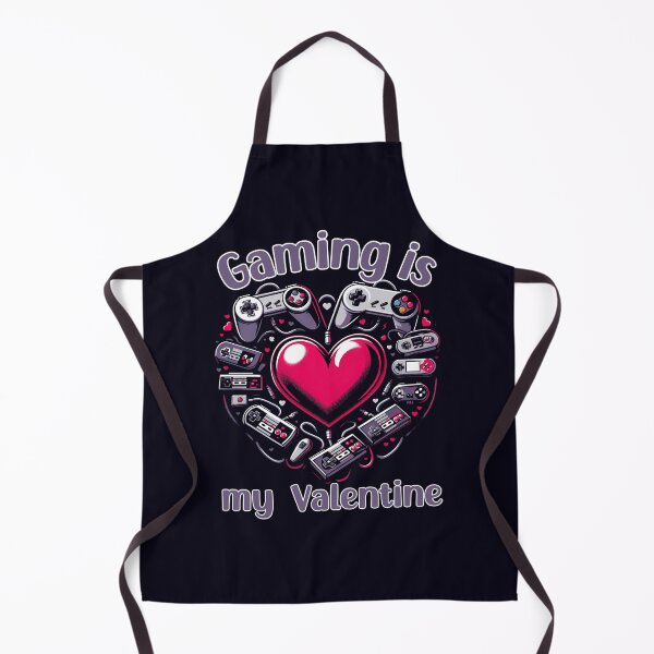 Item preview, "Gaming Is My Valentine" Quote designed and sold by MusesWhispers.