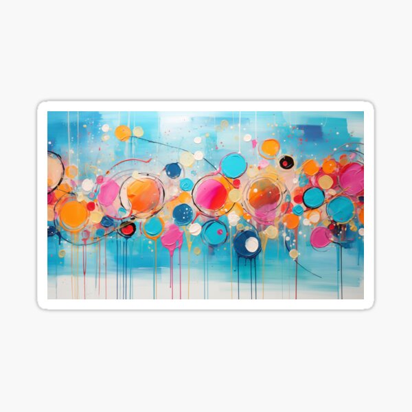 Item preview, Abstract Art, Artful Art, Colorful Art designed and sold by BeezyArt.