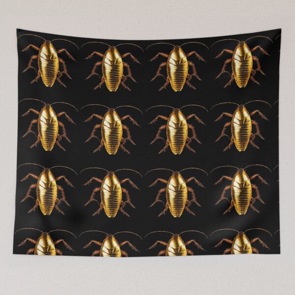 Item preview, golden cockroach designed and sold by Vilemo.