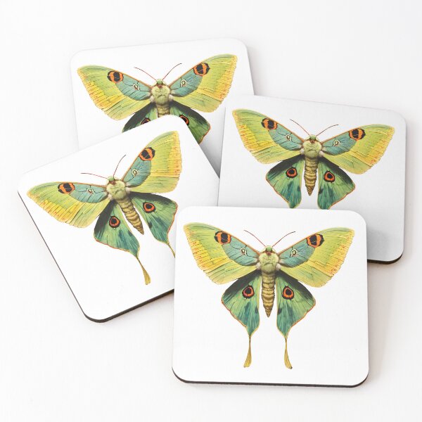 Item preview, Chinese Moon Moth designed and sold by Funny Vintage Stickers And T-Shirts.