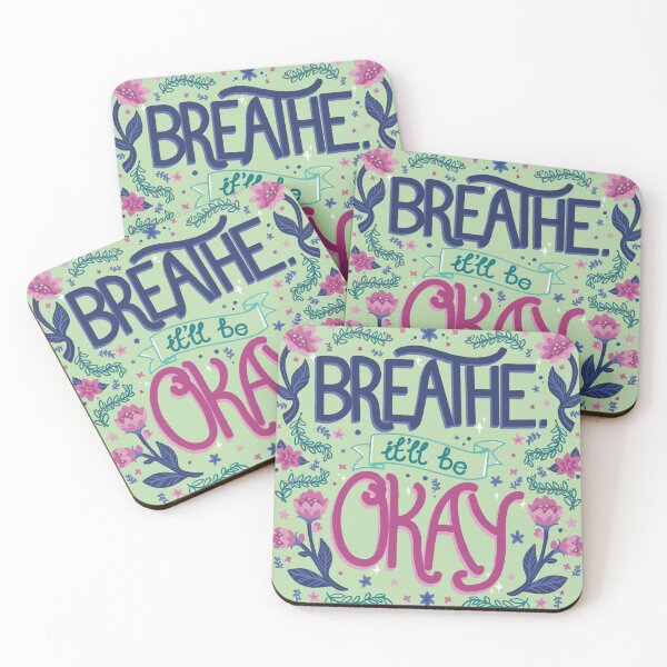 Item preview, Breathe, it’ll be ok designed and sold by Pineapple Peacock.