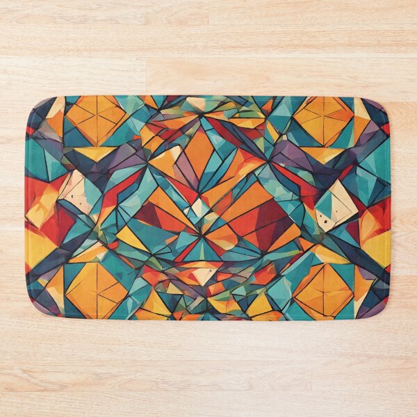 Item preview, Geometric colorful pattern designed and sold by MyCraftForYOU.