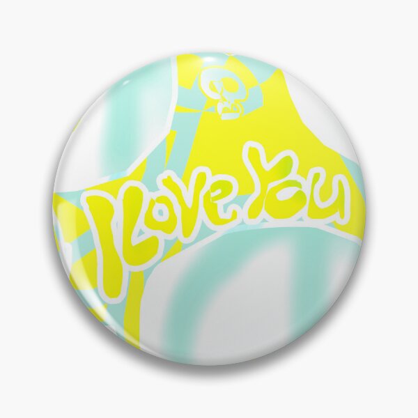 Item preview, I love You (Yellow Blue) designed and sold by skullbal.