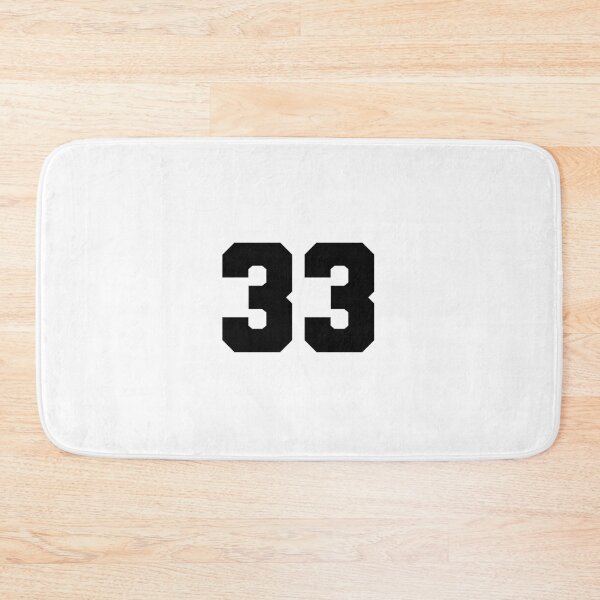 Item preview, 33, thirty three, black, soccer league designed and sold by Numbers-Art.