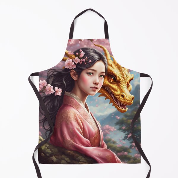 Item preview, Girl between cherry blossoms designed and sold by dedoma.