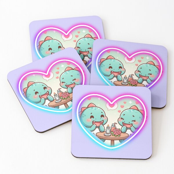 Item preview, Dino Valentine's date kawaii designed and sold by SMagicStudio.