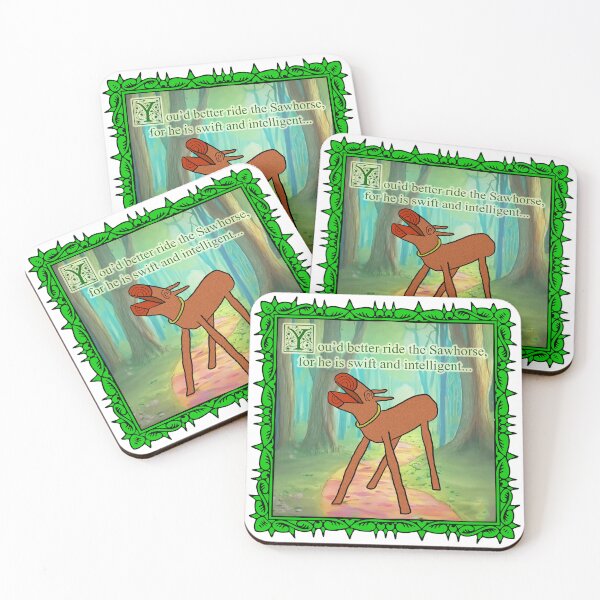 Item preview, Sawhorse From The Wizard of Oz Books designed and sold by CoastalCaptures.