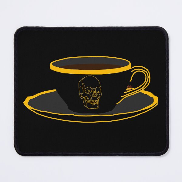 Item preview, skull teacup gold designed and sold by SaharBareket.