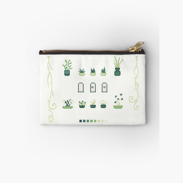 Item preview, Pixel Art Plants Set Green designed and sold by muffineshipster.