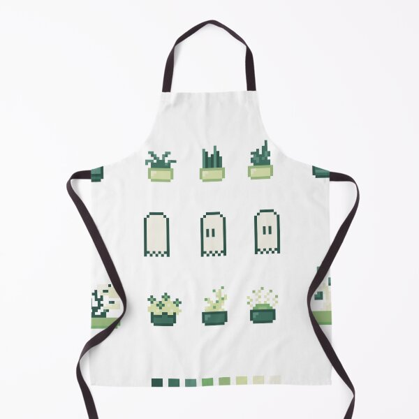 Item preview, Pixel Art Plants Set Green designed and sold by muffineshipster.
