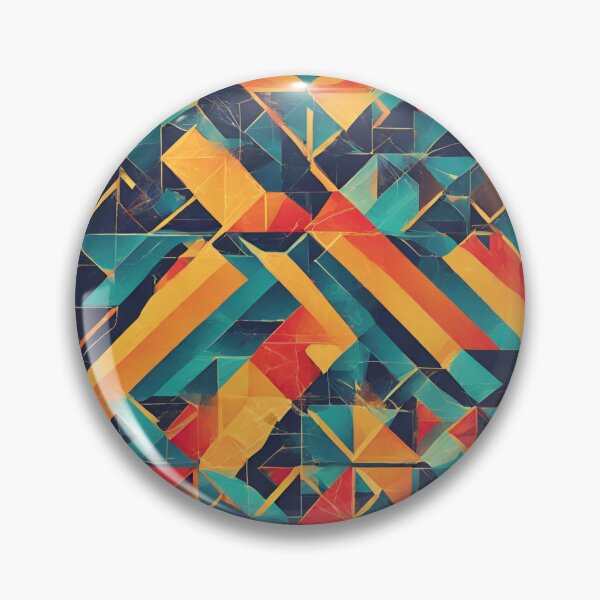Item preview, geometric patternof full color designed and sold by MyCraftForYOU.