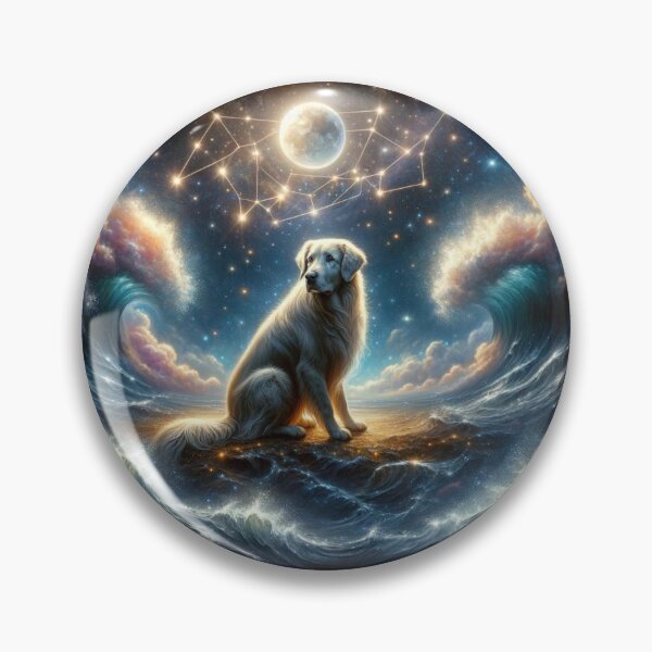 Artikelvorschau, Cancer: Cosmic Canine of Nurturing entworfen und verkauft von ZodiBlend.