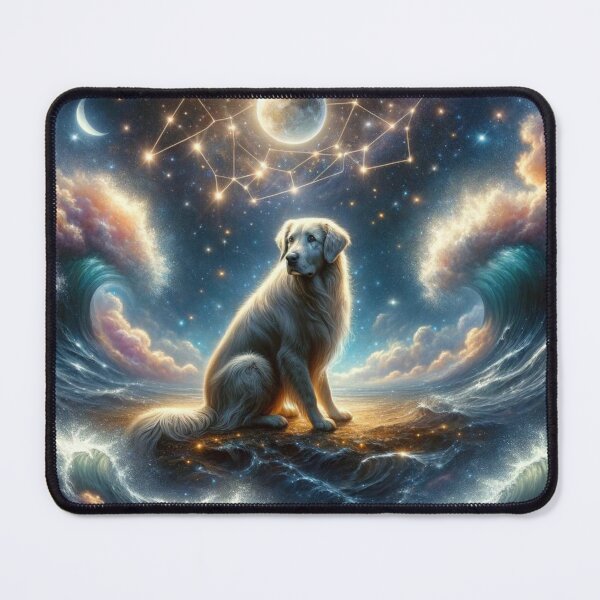 Item preview, Cancer: Cosmic Canine of Nurturing designed and sold by ZodiBlend.