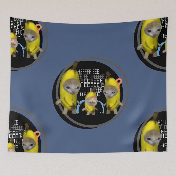Item preview, Funny Banana Cat meme designed and sold by ArtByDall.