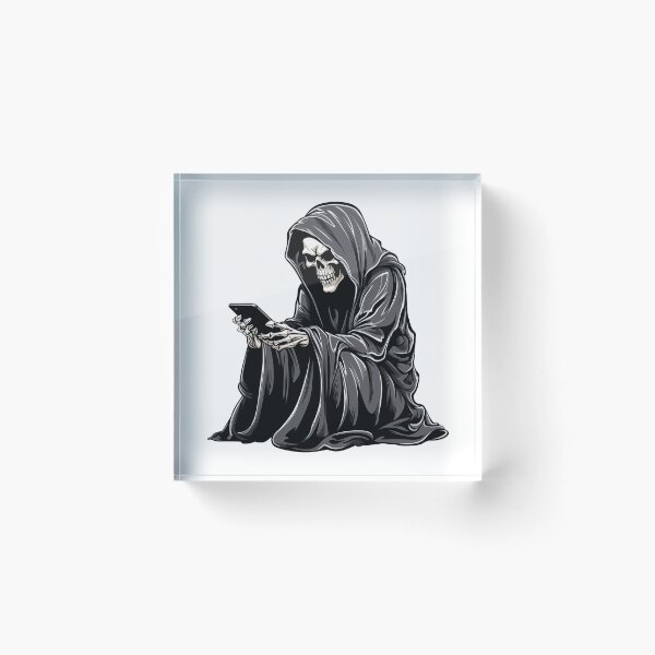 Item preview, Grim Reaper Gamer With a Phone designed and sold by TyGuySupply.