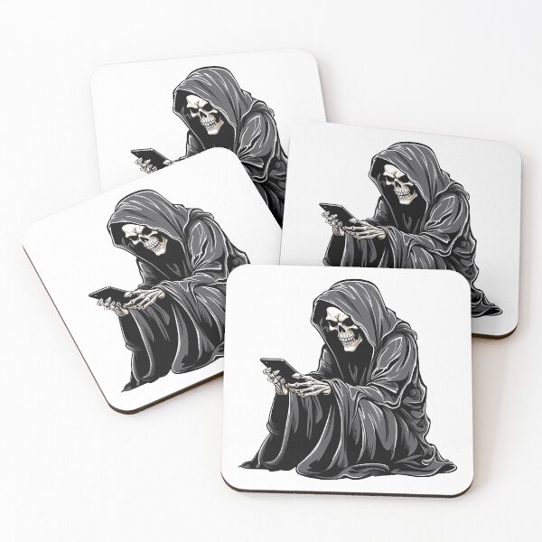 Item preview, Grim Reaper Gamer With a Phone designed and sold by TyGuySupply.