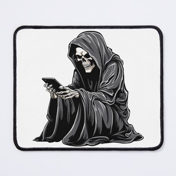 Item preview, Grim Reaper Gamer With a Phone designed and sold by TyGuySupply.