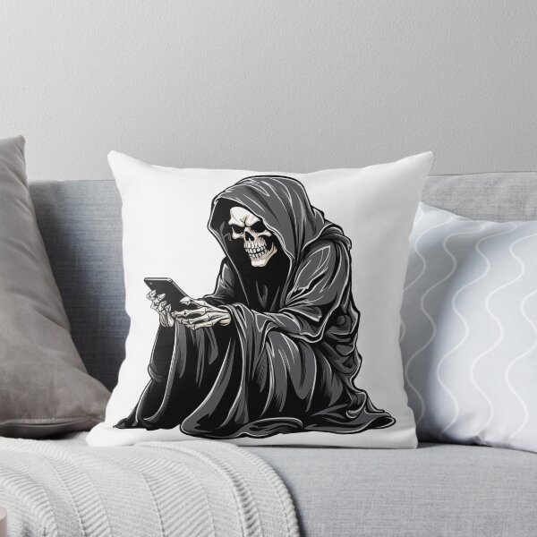 Item preview, Grim Reaper Gamer With a Phone designed and sold by TyGuySupply.