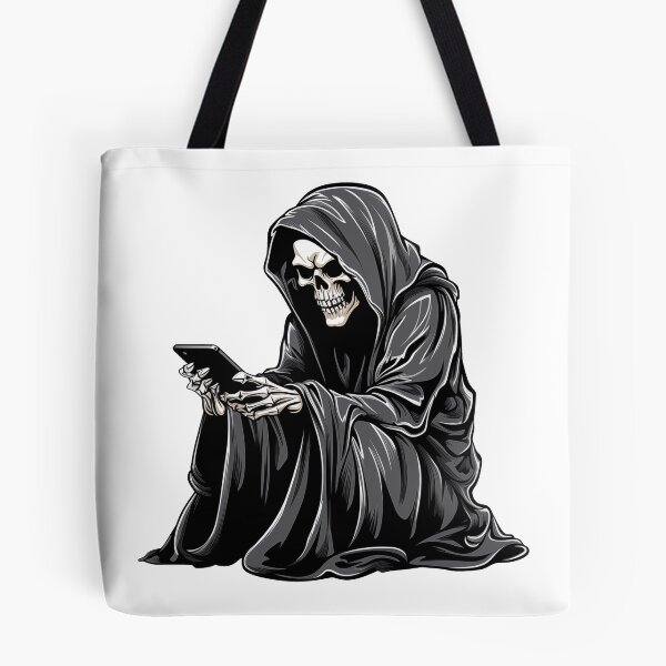 Item preview, Grim Reaper Gamer With a Phone designed and sold by TyGuySupply.
