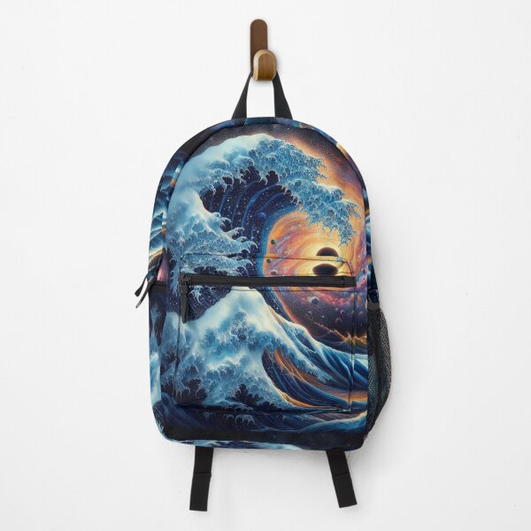 Item preview, The Great Wave Off Space- Cosmic Harmony designed and sold by Trendz by Ami.