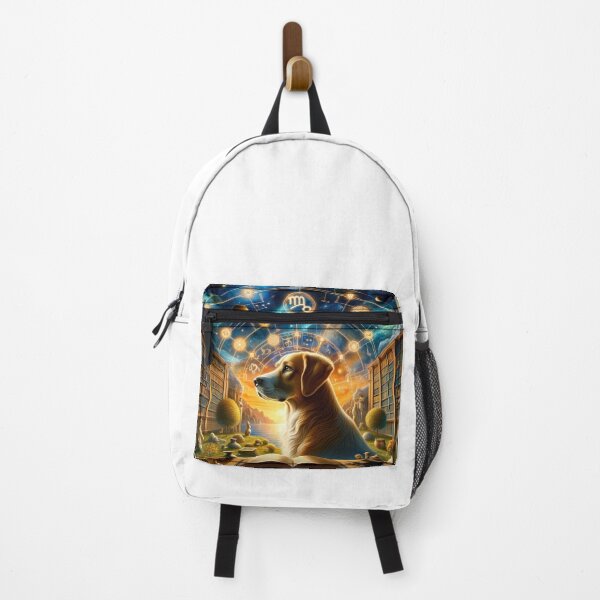 Item preview, Virgo: Cosmic Canine of Diligence designed and sold by ZodiBlend.
