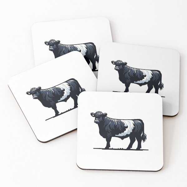 Item preview, Belted Galloway Cow  designed and sold by cave-canvas.