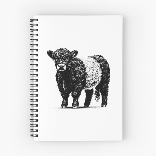 Item preview, Belted Galloway Cow  designed and sold by cave-canvas.