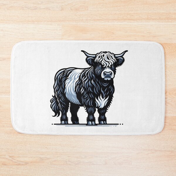 Item preview, Belted Galloway Cow  designed and sold by cave-canvas.