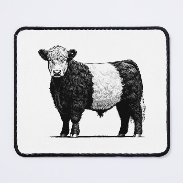 Item preview, Belted Galloway Cow  designed and sold by cave-canvas.