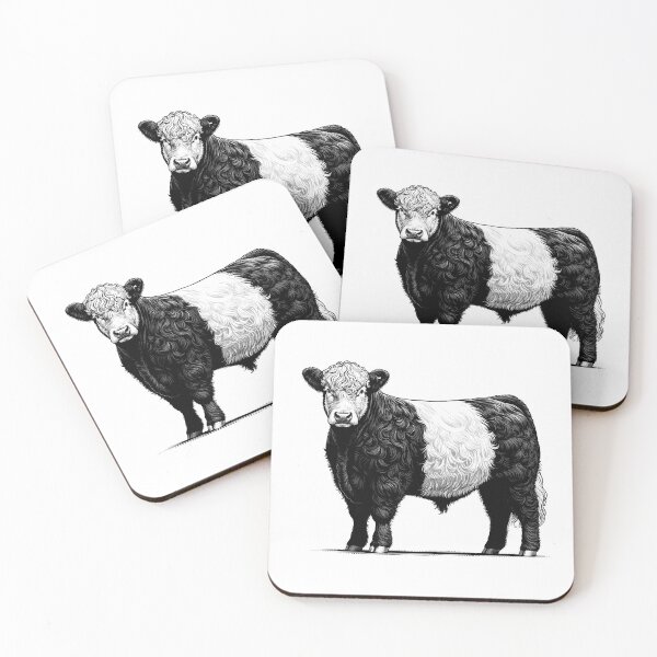 Item preview, Belted Galloway Cow  designed and sold by cave-canvas.