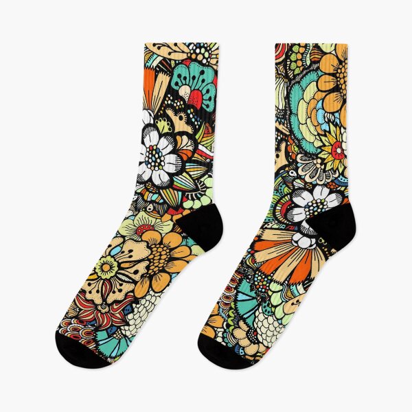 Item preview, Colorfull Psychedelic Flowers designed and sold by Den Alman.