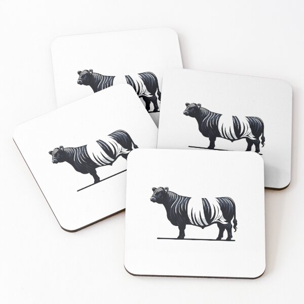 Item preview, Belted Galloway Cow  designed and sold by cave-canvas.