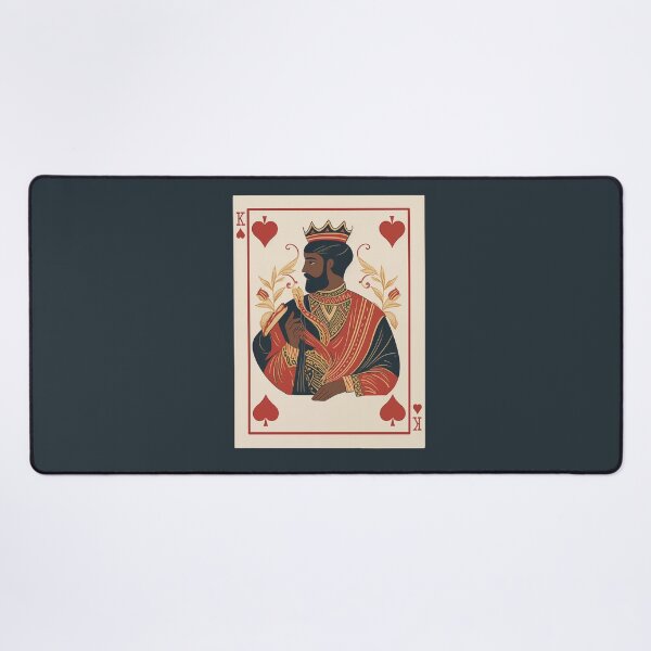 Item preview, King of hearts black designed and sold by EveNorthArt.
