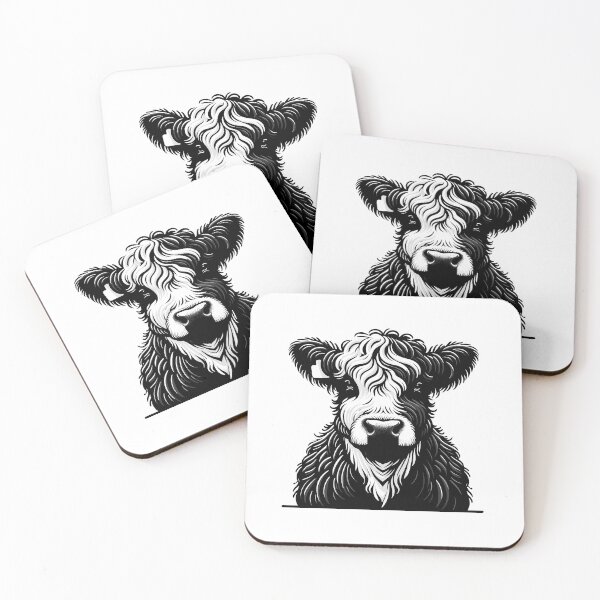 Item preview, Belted Galloway Cow  designed and sold by cave-canvas.