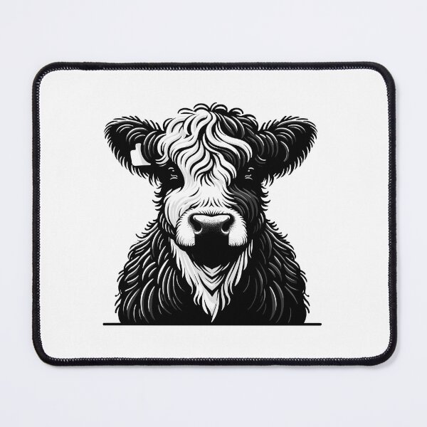 Item preview, Belted Galloway Cow  designed and sold by cave-canvas.