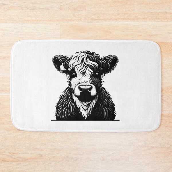 Item preview, Belted Galloway Cow  designed and sold by cave-canvas.