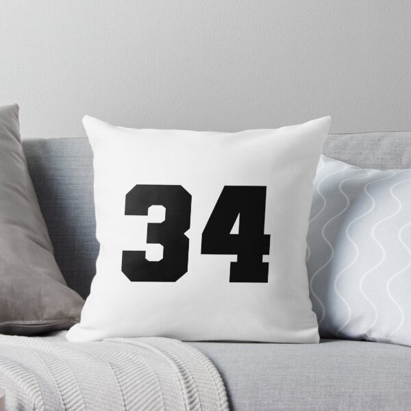 Item preview, 34, thirty four, black, soccer league designed and sold by Numbers-Art.