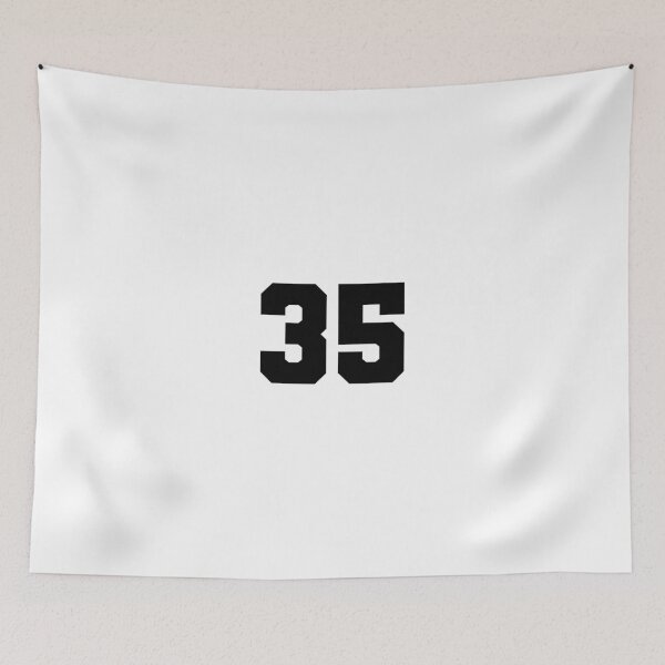 Item preview, 35, thirty five, black, soccer league designed and sold by Numbers-Art.