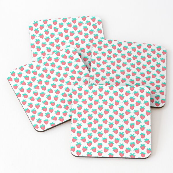Item preview, Strawberry Bliss Smaller Scale Repeat Pattern designed and sold by Katie Stearns.