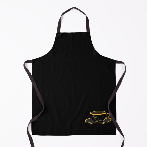 Item preview, raven teacup gold designed and sold by SaharBareket.
