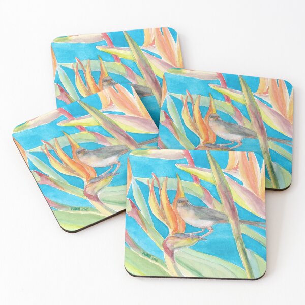 Item preview, Bird in Paradise Flowers designed and sold by Ramfishartist.
