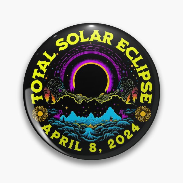 Item preview, Total Solar Eclipse 2024 designed and sold by SeledineArt.