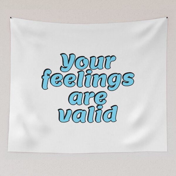 Item preview, Your feelings are valid designed and sold by Inspirationmotivation.