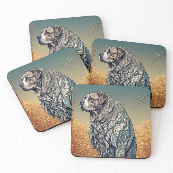 Item preview, Noble Guardian: Canine Elegance in Autumn designed and sold by Vitalka-uk.