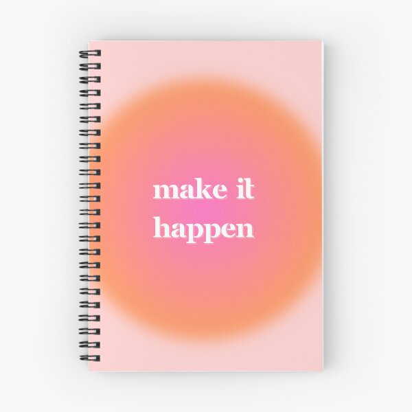 Item preview, Aura design with frase "make it happen" designed and sold by analuciamartinr.