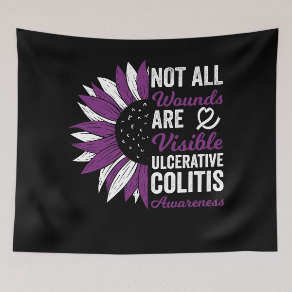 Item preview, Ulcerative Colitis: Unseen Battles designed and sold by Shirtey.
