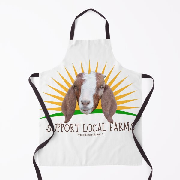 Item preview, Support Local Farms | Cute Goats | Funny Goats | Goat Puns designed and sold by PistolRidgeFarm.