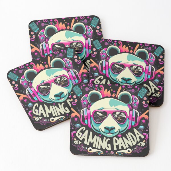 Item preview, Gaming Panda Graffiti Gaming Gift for Players designed and sold by Pawel Oska.