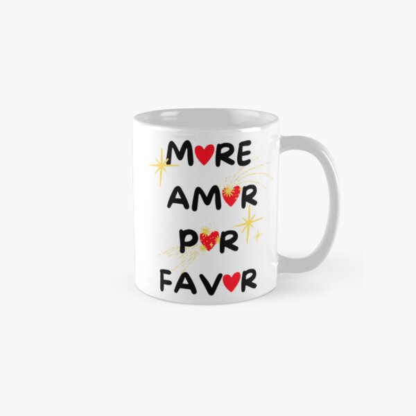 Vista previa del artículo con la obra «Más amor por favor», diseñado y vendido por BarcelonaLights.